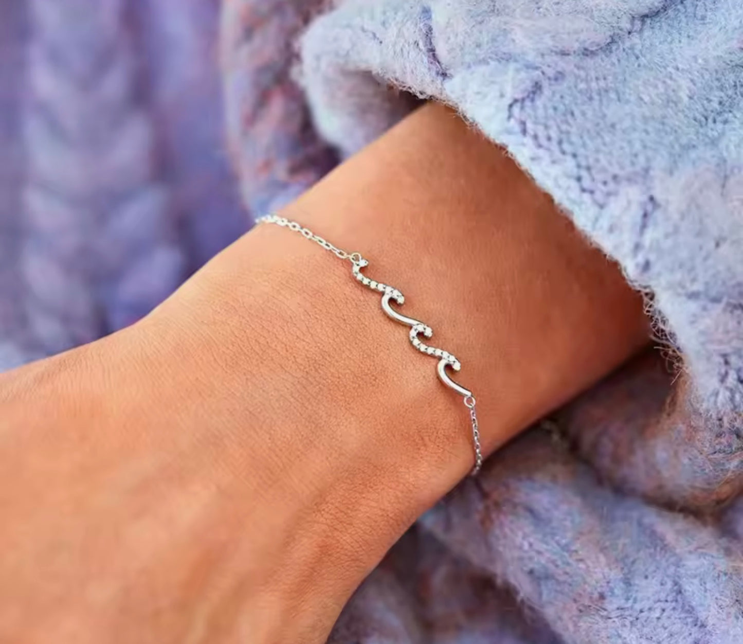 925 Coral Bracelet