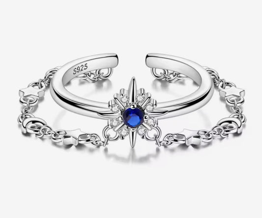 925 Sapphire Ring