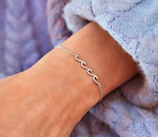 925 Coral Bracelet